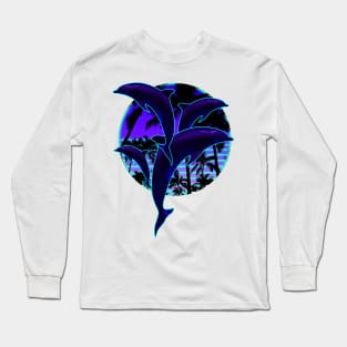 Dolphins Lover Tee Long Sleeve T-Shirt